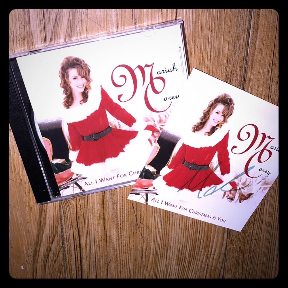 Mariah Carey *SIGNED* Christmas CD 🎄